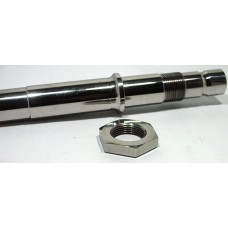 42-5824 - Front wheel spindle and nut Stainless