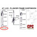 67-4127 - Plunger rebound spring collar