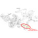 88-0210 - Rear wheel spindle